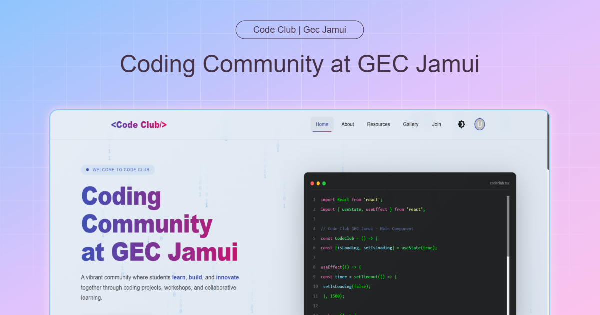 Code Club Website
